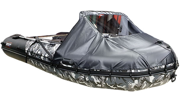 Носовой тент для лодки Хантер 330 ПРО